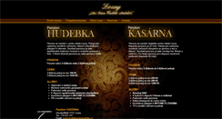Desktop Screenshot of penzionhudebka.cz